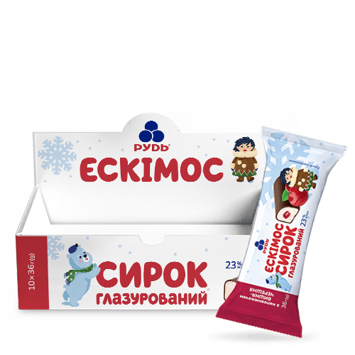 "ESKIMOS" WITH SOUR CHERRY - SWEET CHERRY FILLING, MULTIPACK
